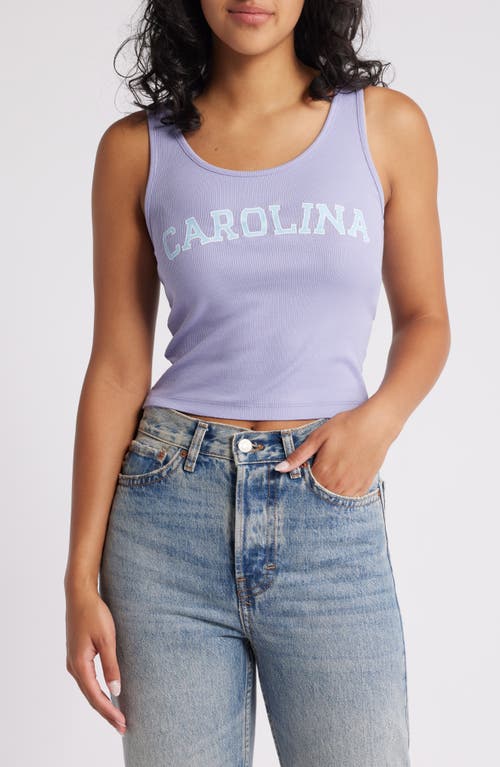 Shop Noisy May Judy Print Rib Tank In Sweet Lavender Print