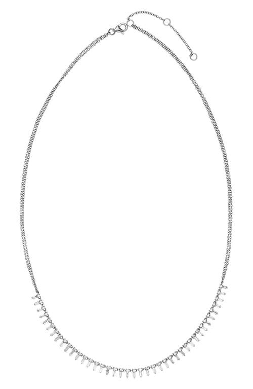 Sethi Couture Zeena Diamond Necklace in 18K Wg at Nordstrom, Size 18 Us