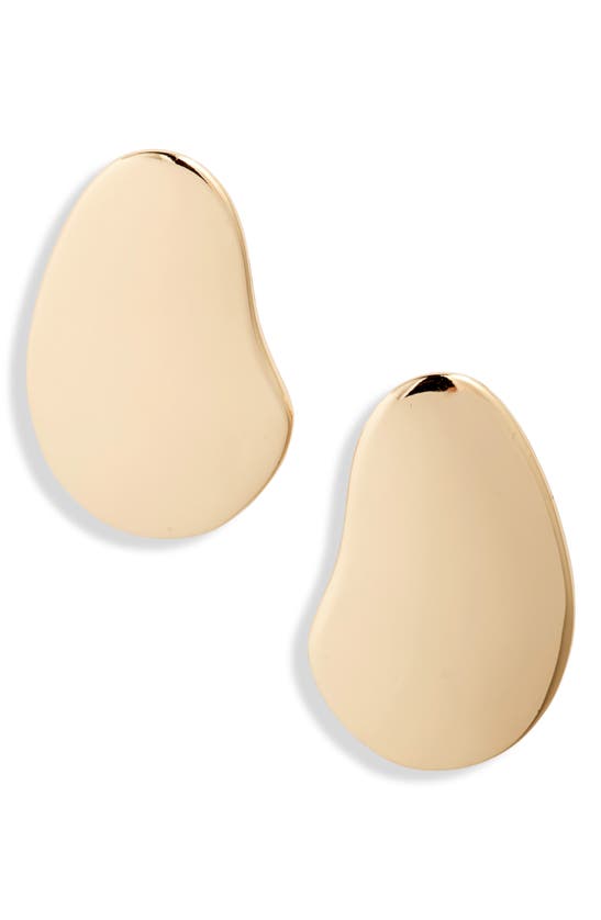 Shop Nordstrom Molten Orb Stud Earrings In Gold