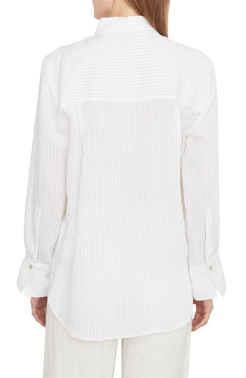 VINCE VINCE PINSTRIPE SHIRT 