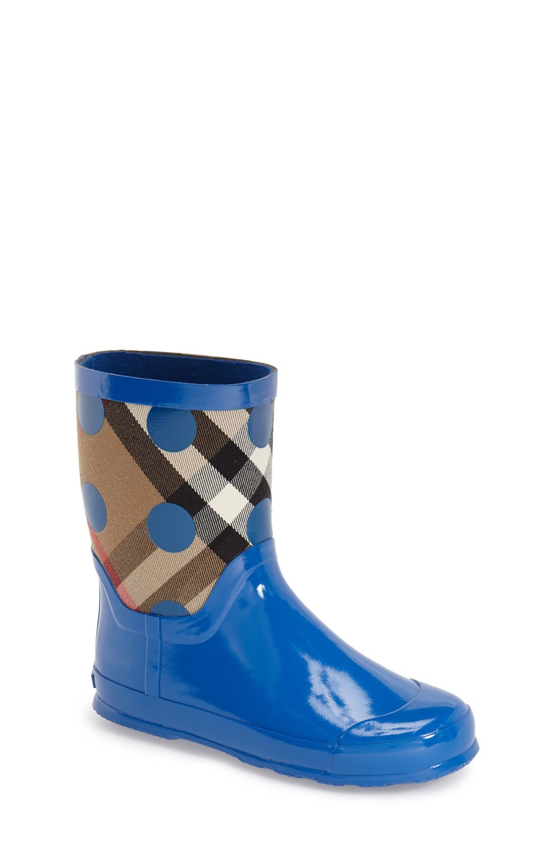 burberry rain boots kids blue