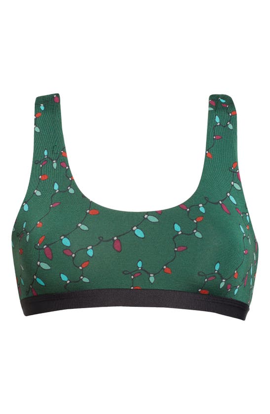 Meundies Print Bralette In Light Me Up