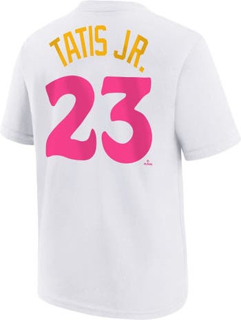 Fernando Tatis Jr. San Diego Padres Women's Plus Size Replica Player Jersey  - White/Brown