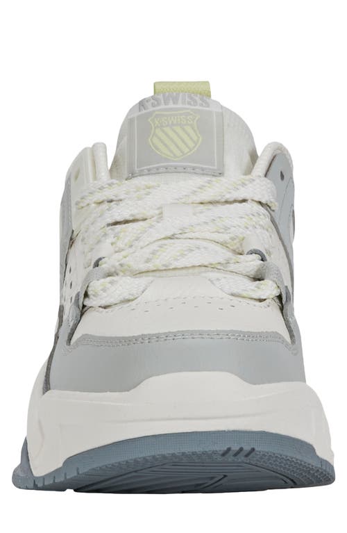 K-swiss Techna Trainer Hybrid Training Shoe In Sail White/grey