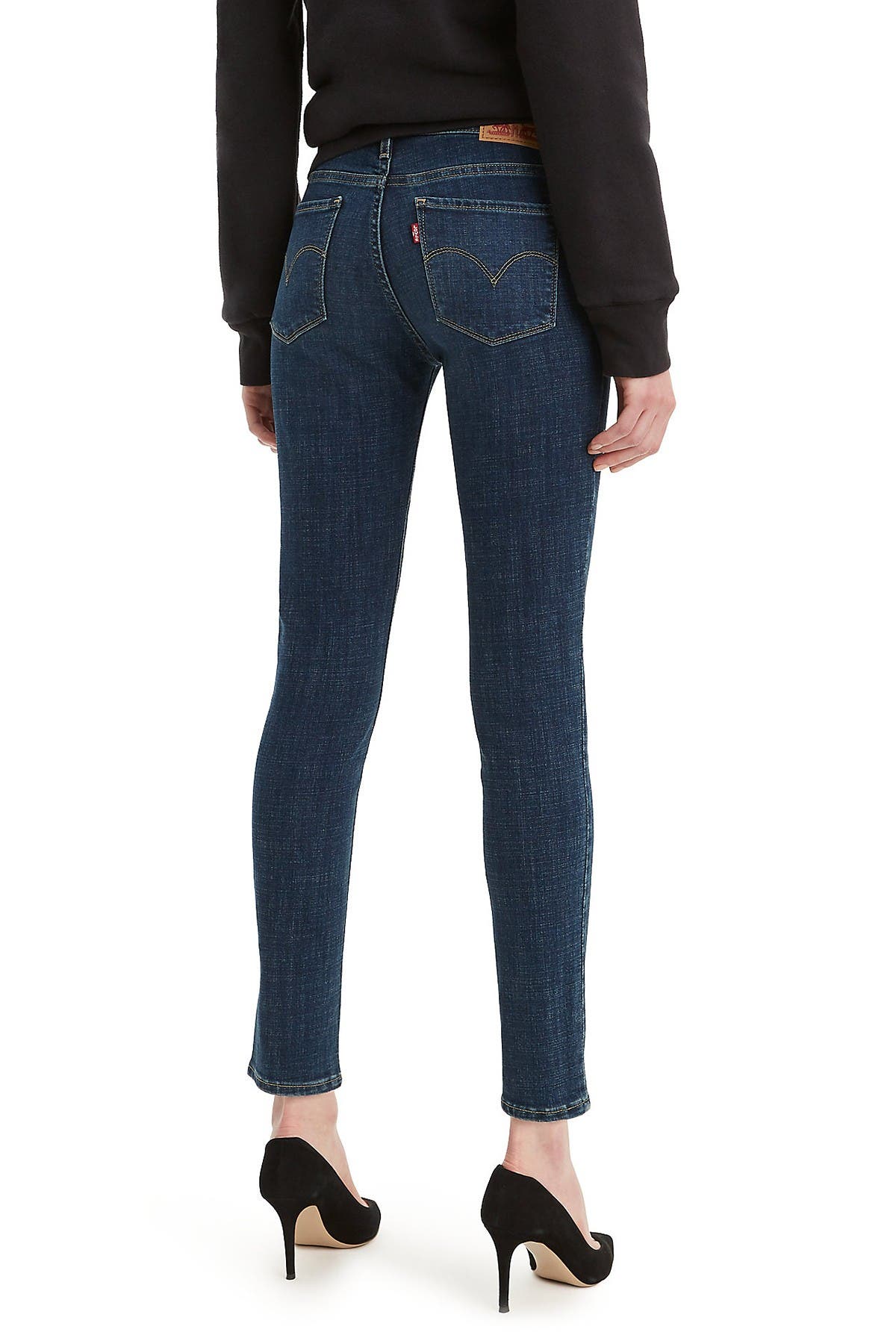 levi's 711 skinny ankle jeans