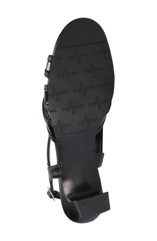 Shop Easy Street Tristen Slingback Sandal In Black