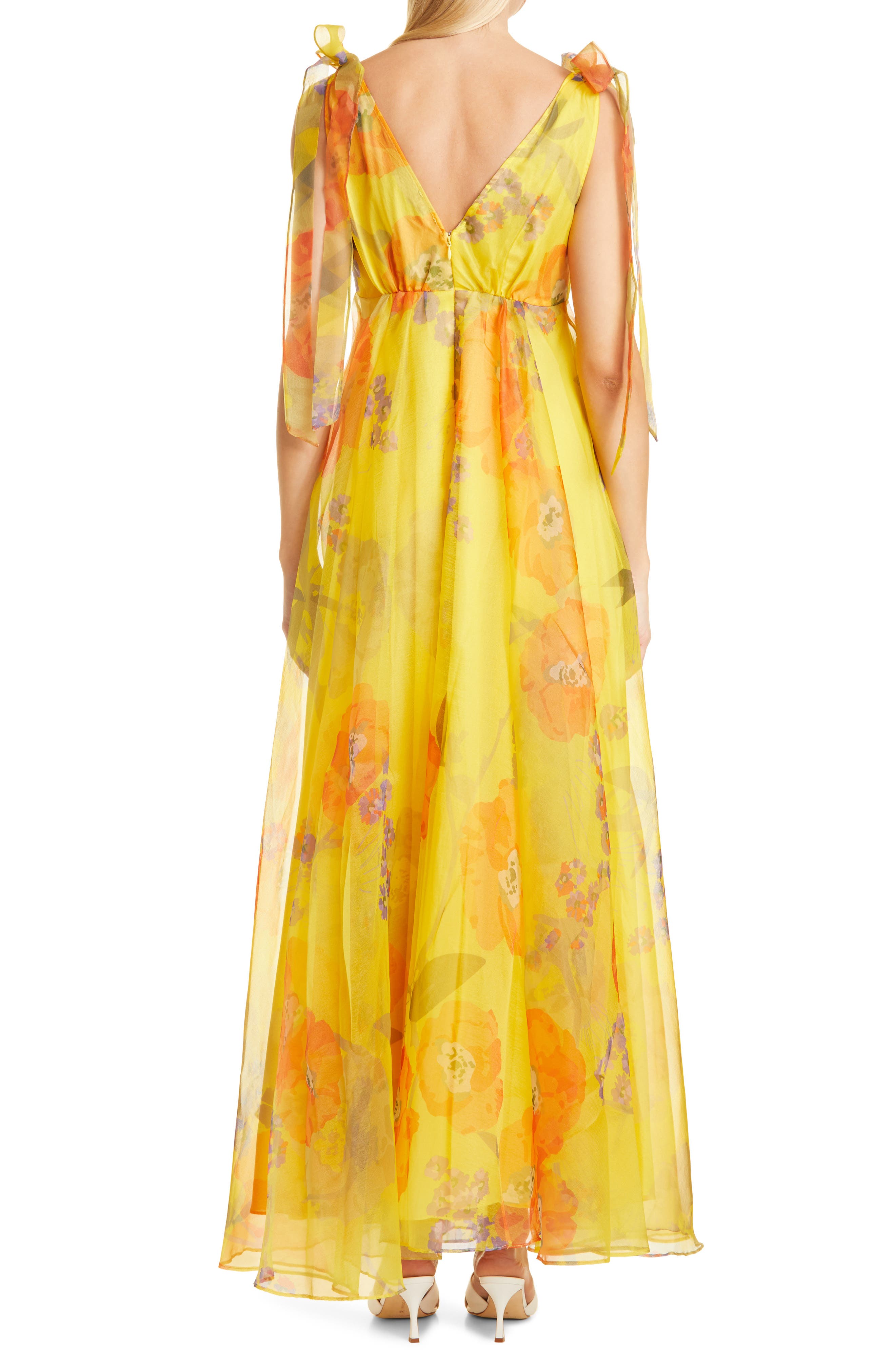 yellow maxi dress nordstrom