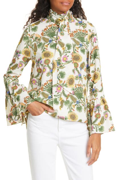 Click to view more detailed imagery on our partner's website La Doublej Happy Wrist Top In Thistle