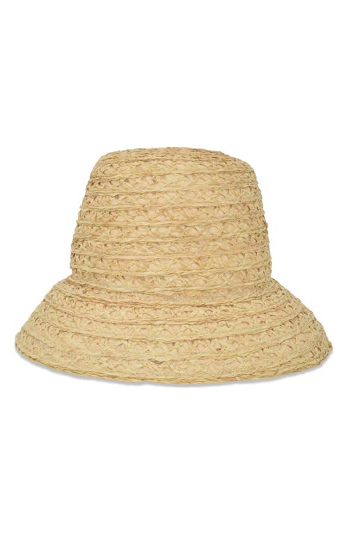 Gigi Burris Millinery Ida Packable Bucket Hat In Natural