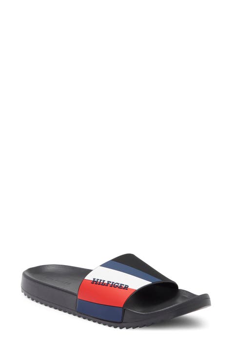 Mens tommy sales hilfiger slides