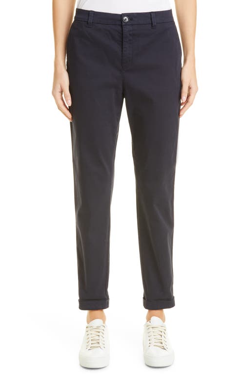 BOSS Tachini2 Stretch Cotton Ankle Pants in Midnight