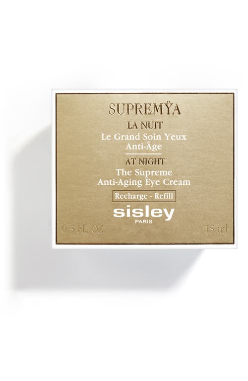 Sisley Paris Supremÿa At Night The Supreme Anti-aging Refillable Eye Cream In Refill