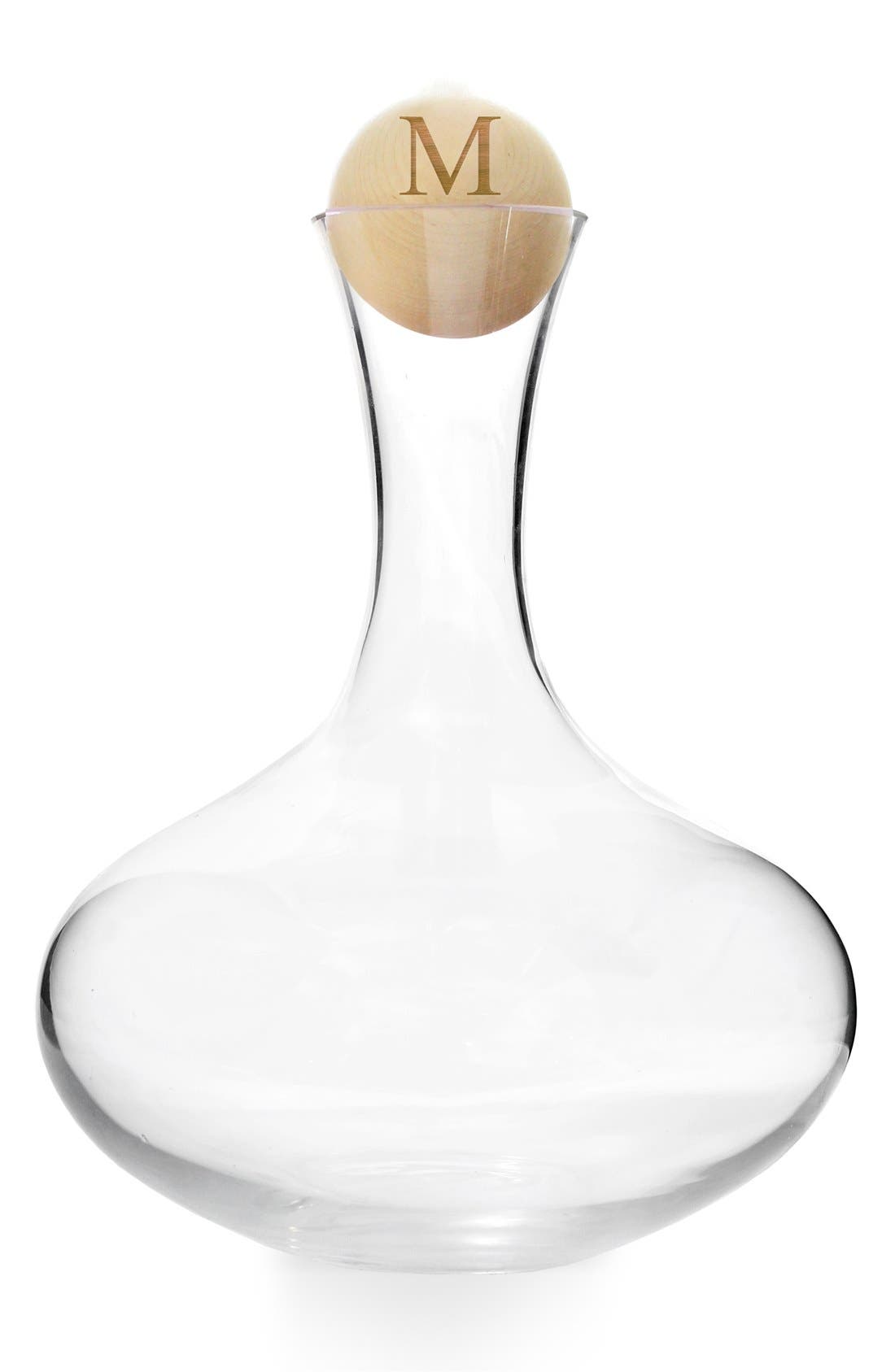 CATHY'S CONCEPTS,
                                        Monogram Wine Decanter,
                                        Alternate thumbnail 13, color,
                                        113