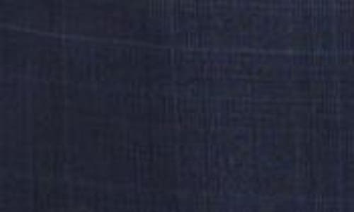 Jack Victor Esprit Check Wool Suit In Navy