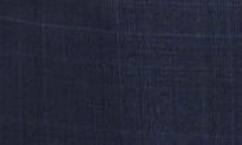 Shop Jack Victor Esprit Check Wool Suit In Navy