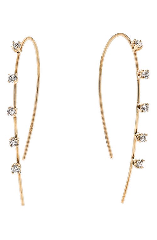 Lana Small Multi Solo Hooked On Hoop Earrings in Yellow at Nordstrom