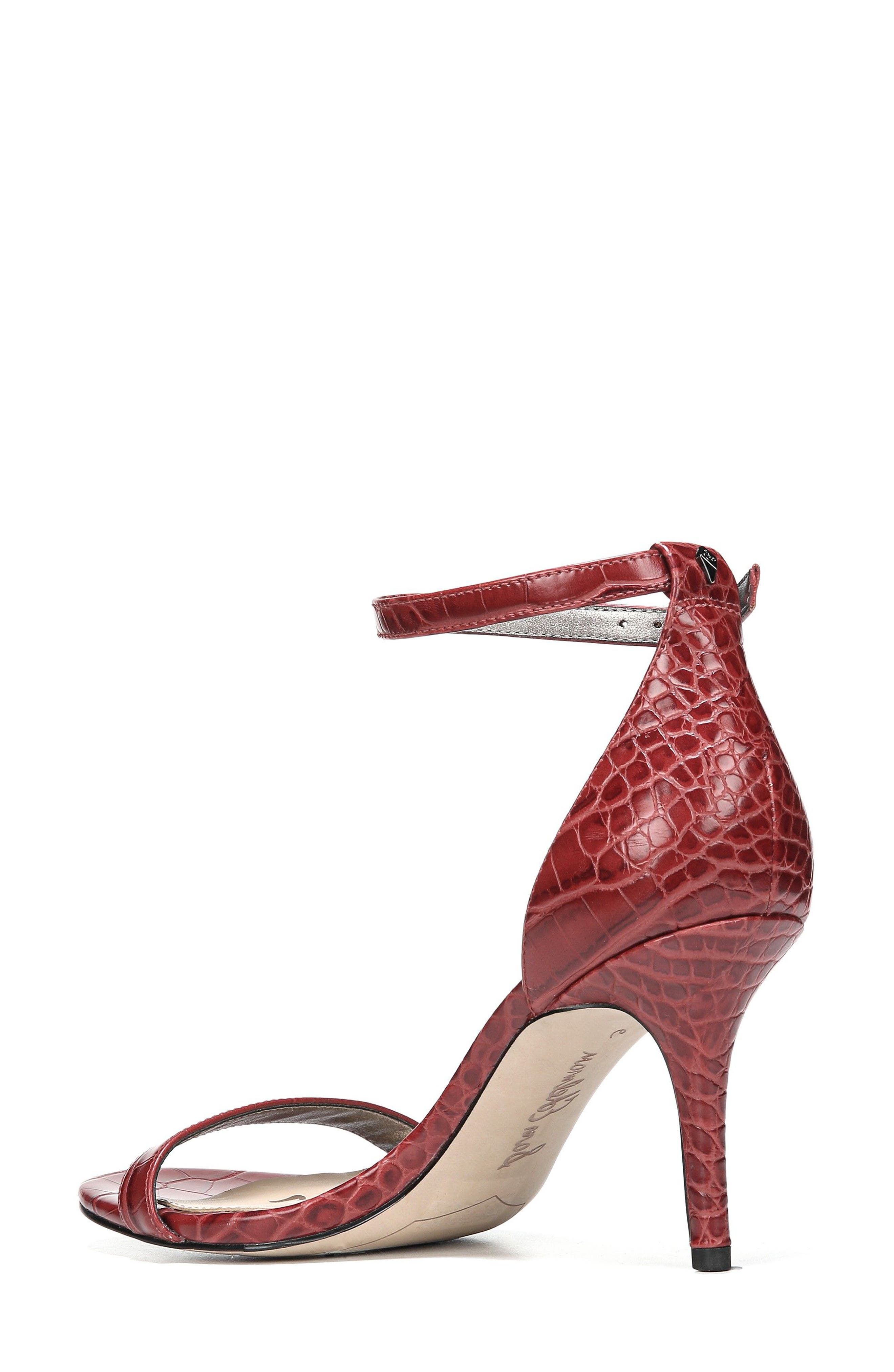 SAM EDELMAN,
                            'Patti' Ankle Strap Sandal,
                            Alternate thumbnail 110, color,
                            602