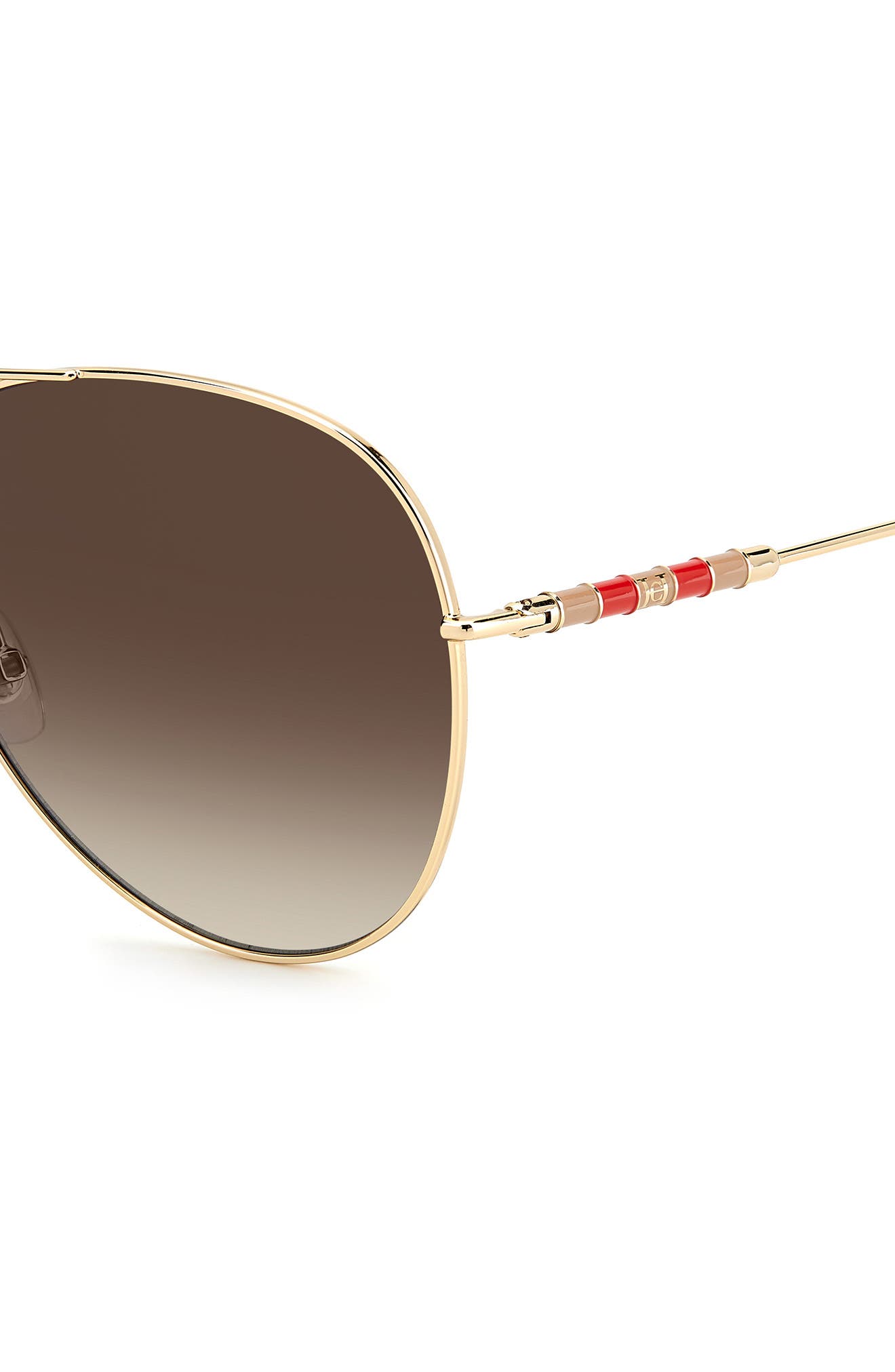 64mm aviator sunglasses