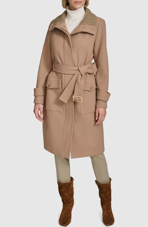 ANDREW MARC ANDREW MARC SCOUT WOOL BLEND TRENCH COAT