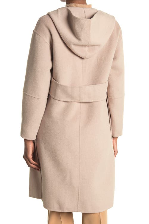 Shop Belle & Bloom Walk This Way Wool Blend Oversized Coat In Sand