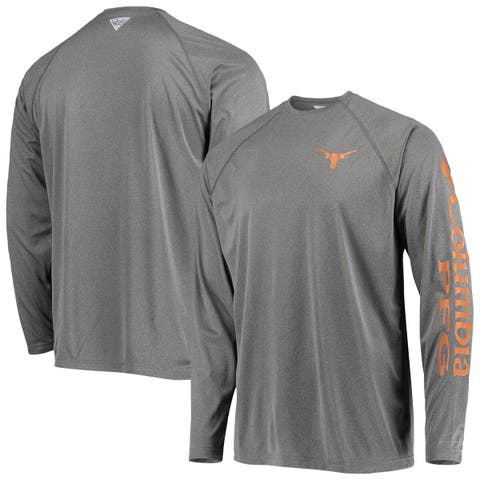 Columbia Men's Texas Longhorns Burnt Orange Terminal Tackle Long Sleeve T-Shirt, XL