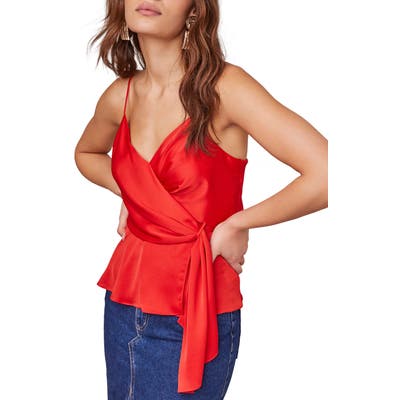 Astr The Label Nile Camisole Top, Red