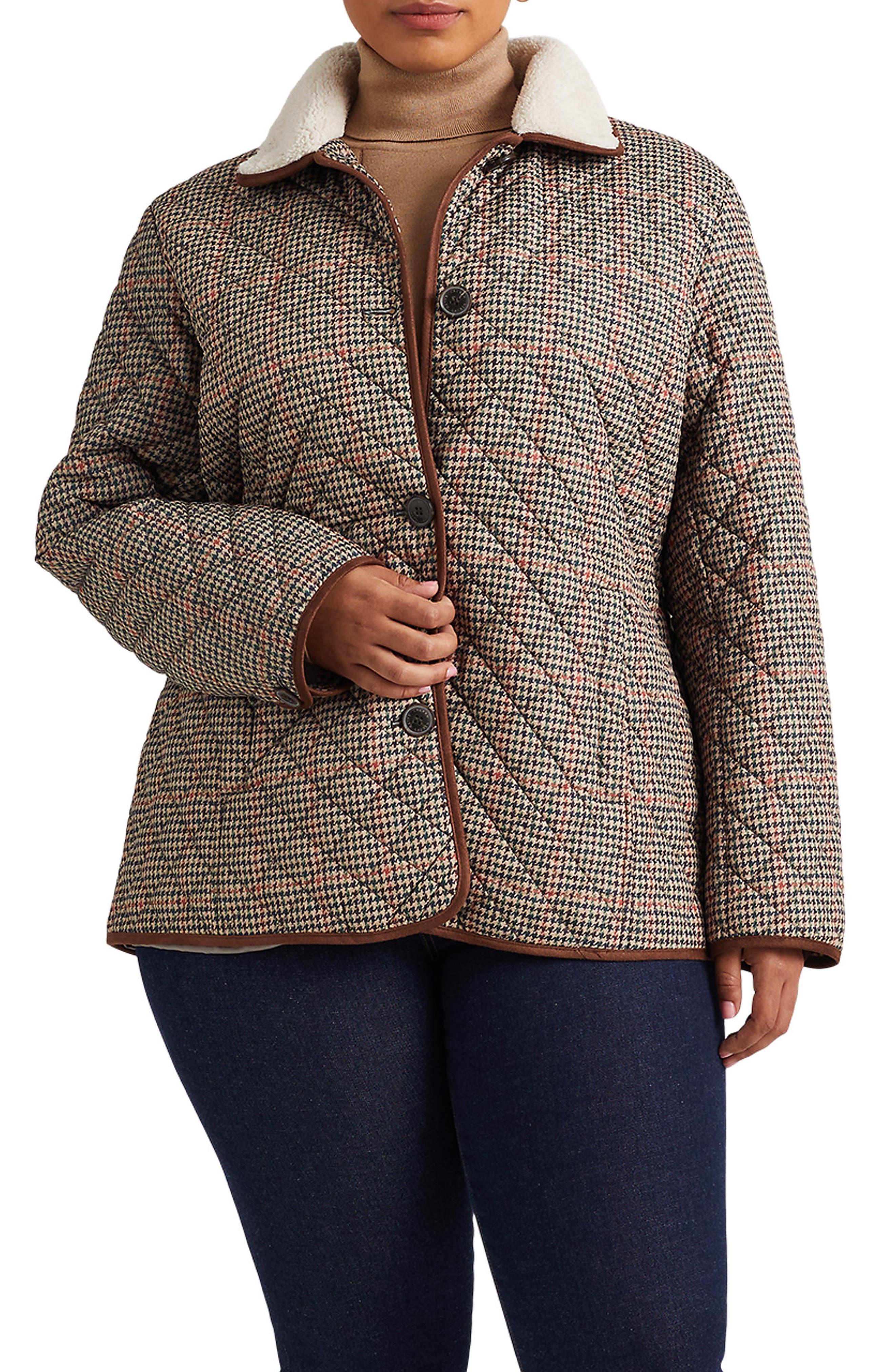 ralph lauren plus size coats