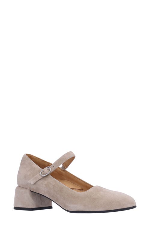 Katriel Mary Jane Pump in Taupe