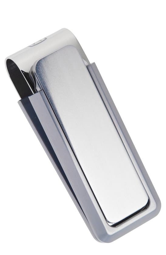 Shop M Clip M-clip® Ultralight V2 Money Clip In Natural Silver