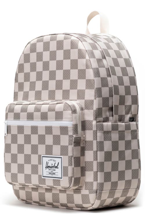 Shop Herschel Supply Co . Pop Quiz Checkerboard Backpack In Checkered Textile