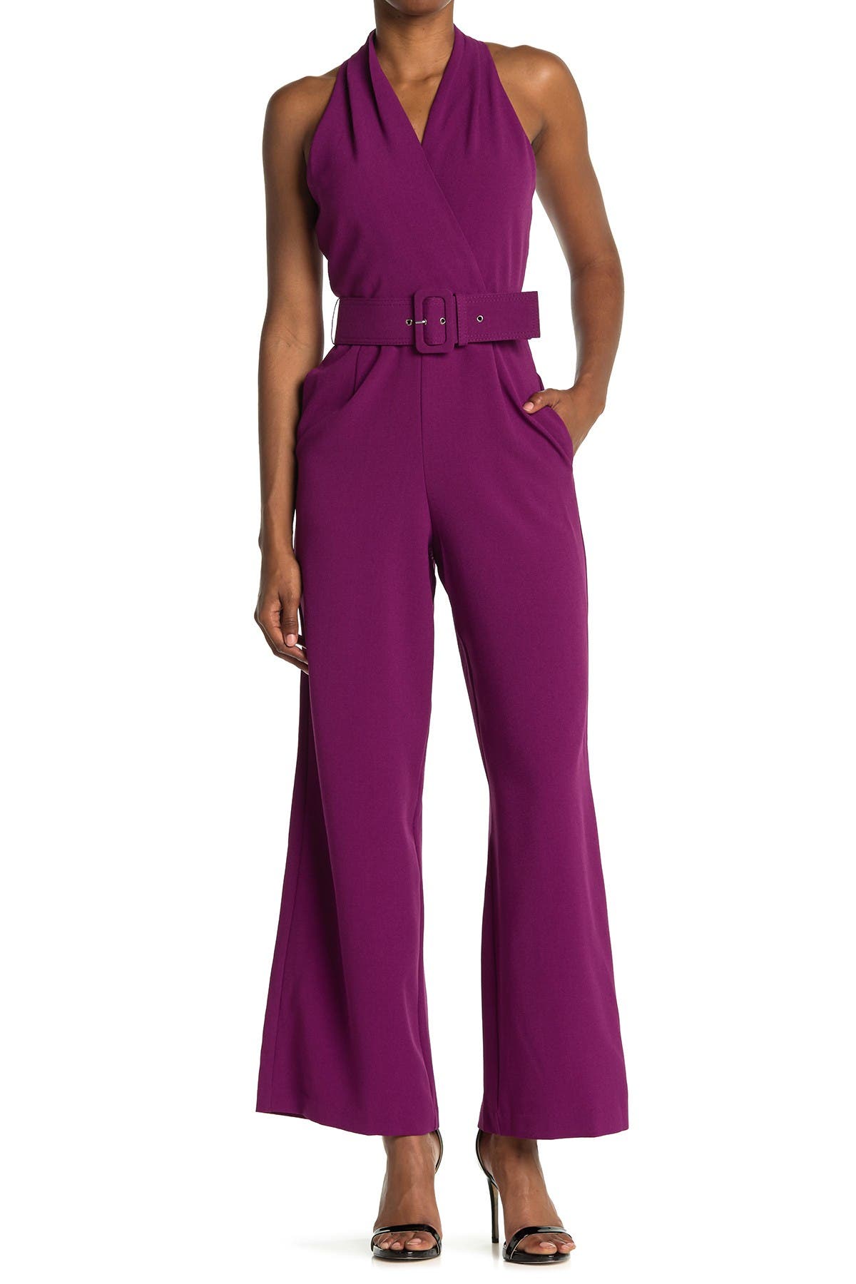 Julia Jordan Belted Wide Leg Jumpsuit Nordstrom Rack