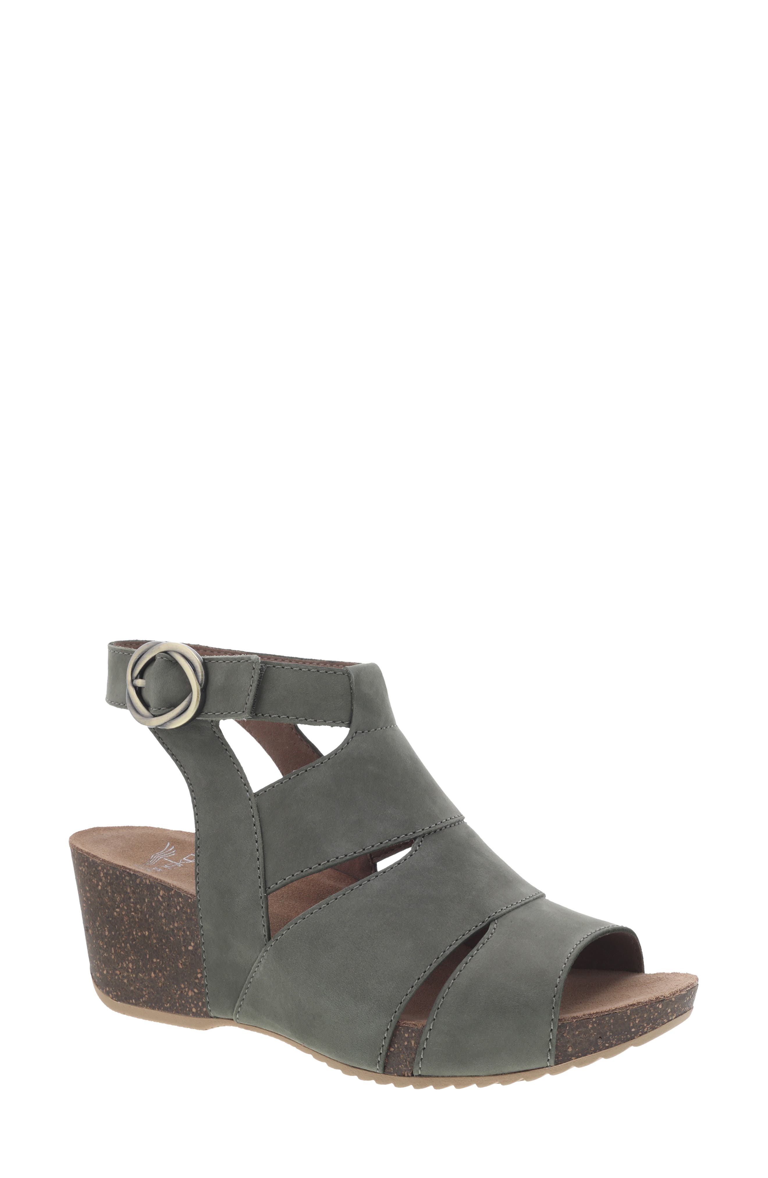 dansko sage wedge sandal