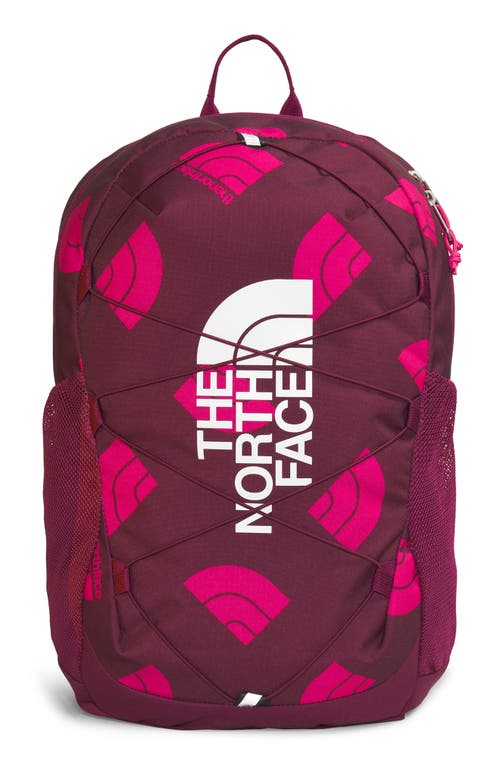 The North Face Kids' Youth Court Jester Packpack in Boysenberry/mr Pink/white