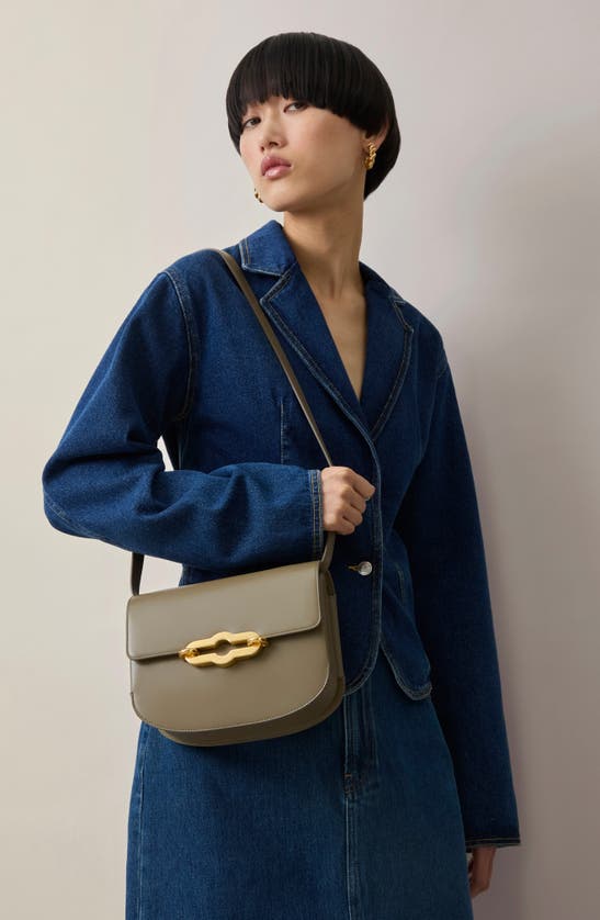 MULBERRY MULBERRY PIMLICO SUPER LUX LEATHER SHOULDER BAG