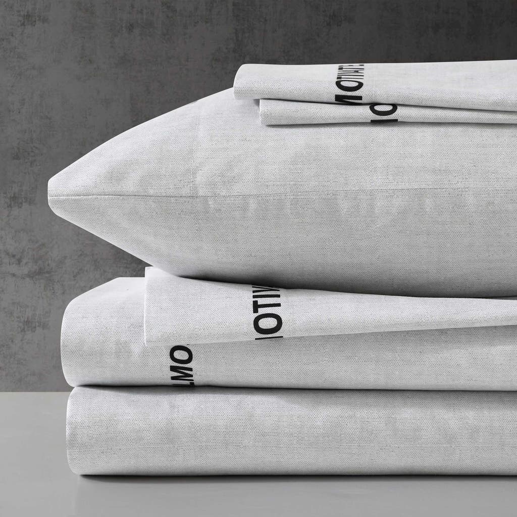 Kenneth Cole New York Almost Motivated Sheet Set In Light Pastel Grey