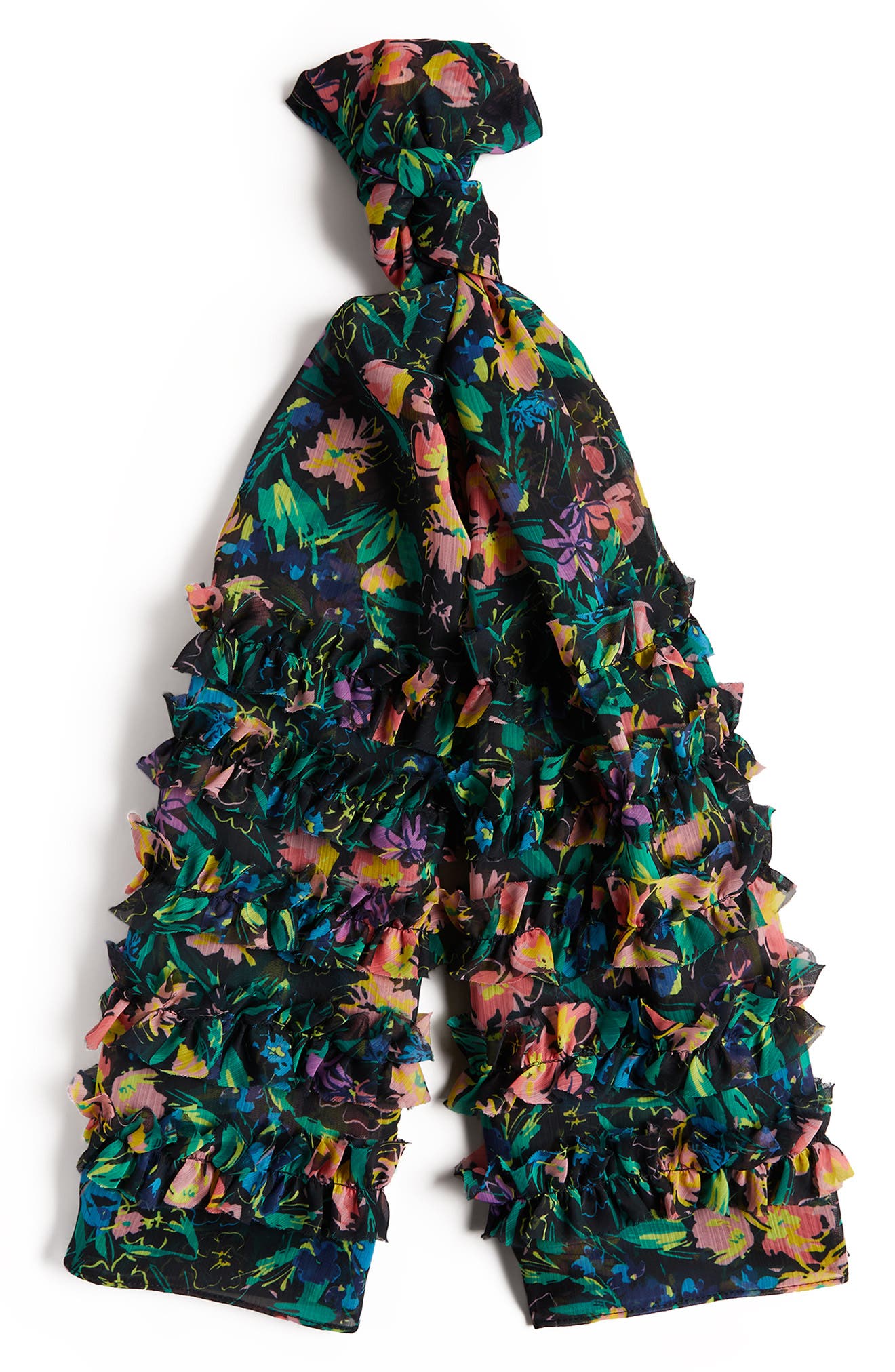 ted baker london scarf print dress