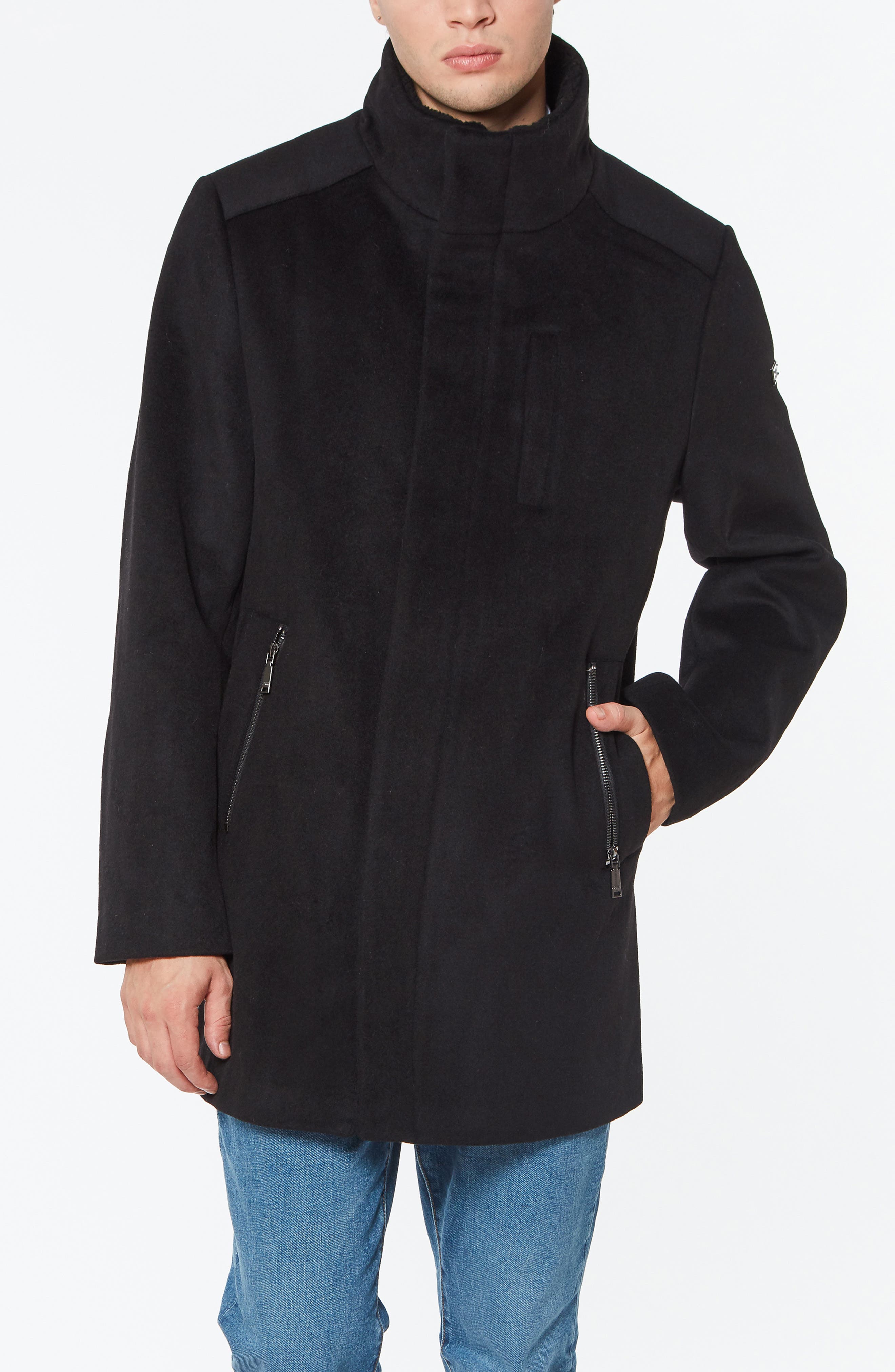 vince camuto navy coat