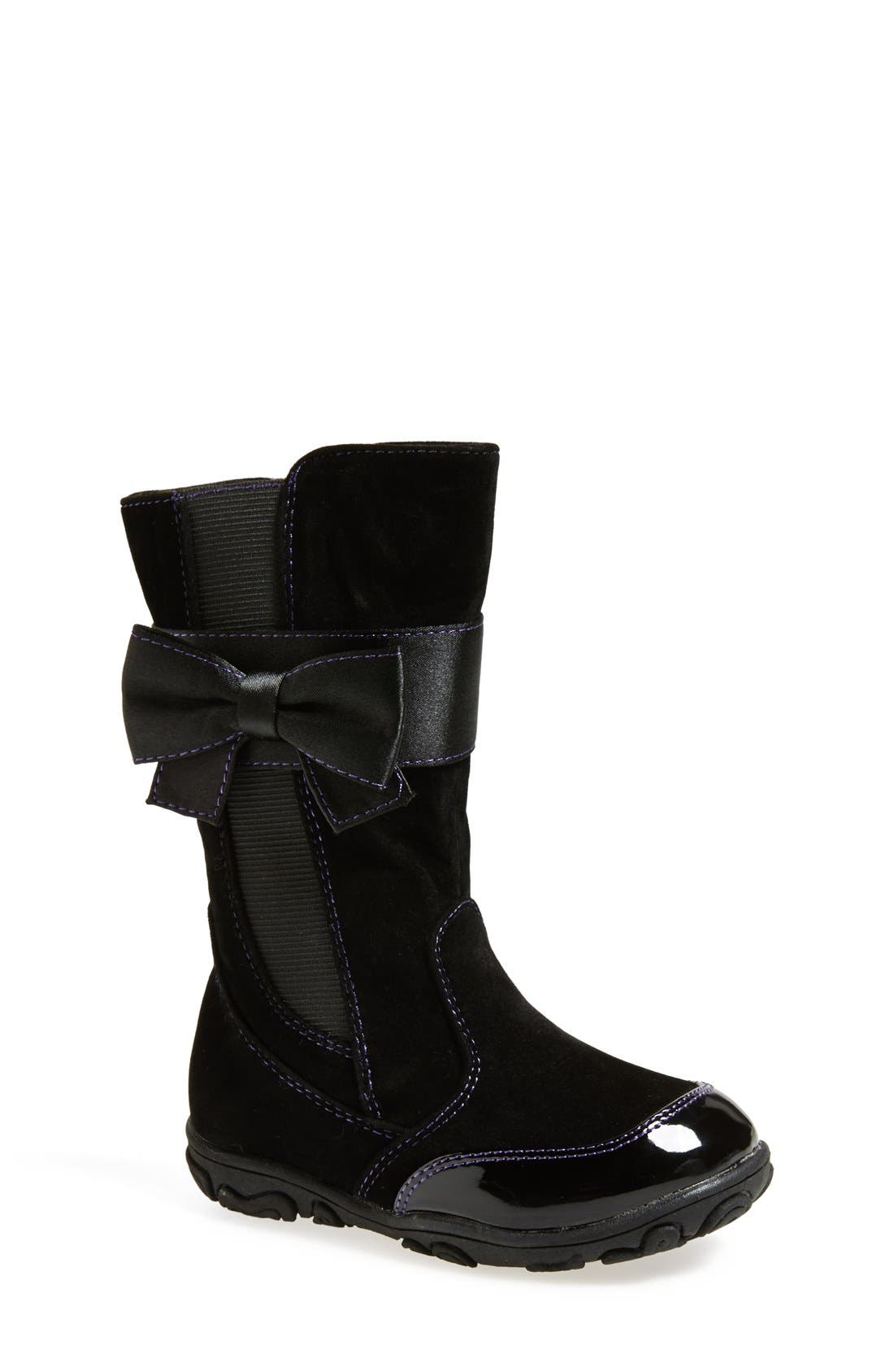 Laura Ashley 'Bow' Boot (Walker & Toddler) Nordstrom