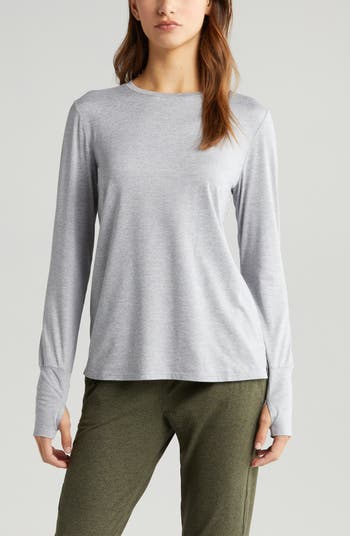 Zelos Gray Shirt  Grey shirt, Clothes design, Women pullover