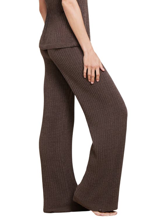 Shop Barefoot Dreams Cozychic® Ultra Lite® Rib Lounge Pants In Java