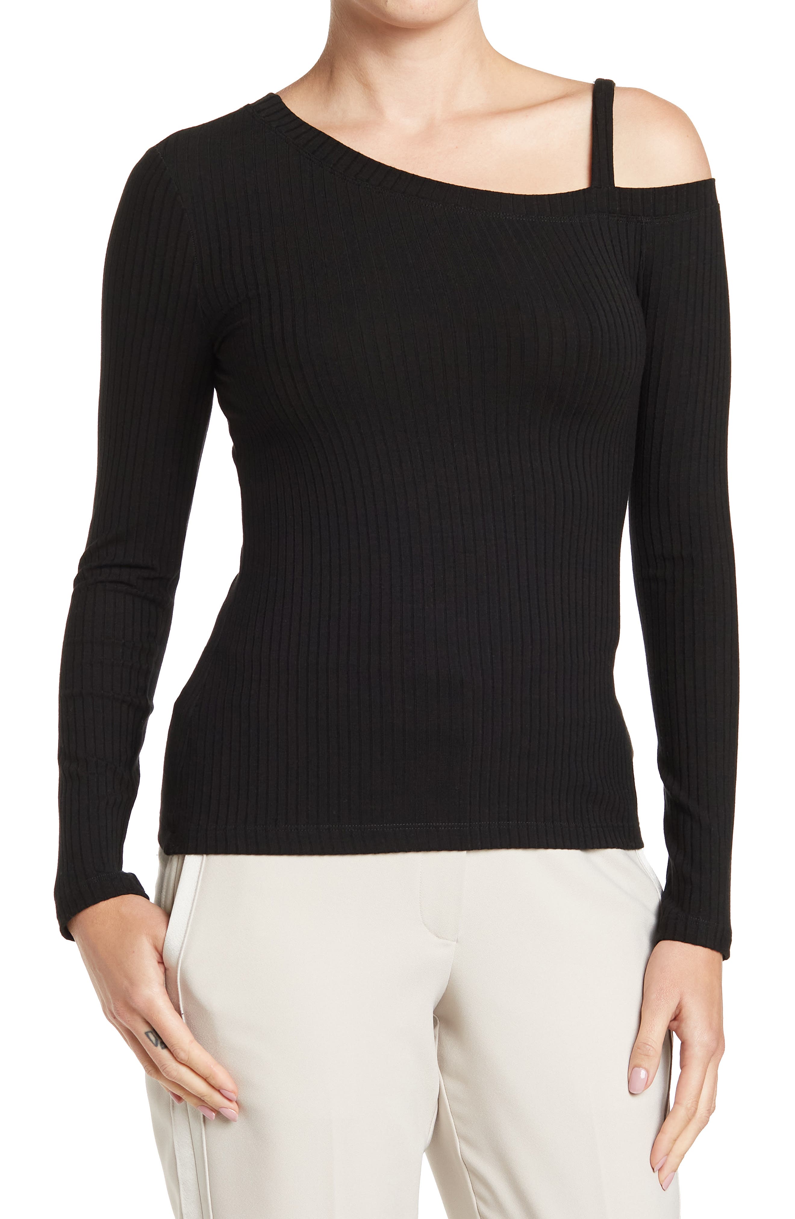 bailey 44 cold shoulder top