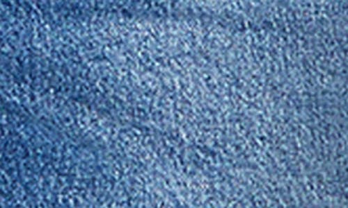 Unpublished Emma Everlast High Waist Cutoff Denim Shorts In Medium Blue
