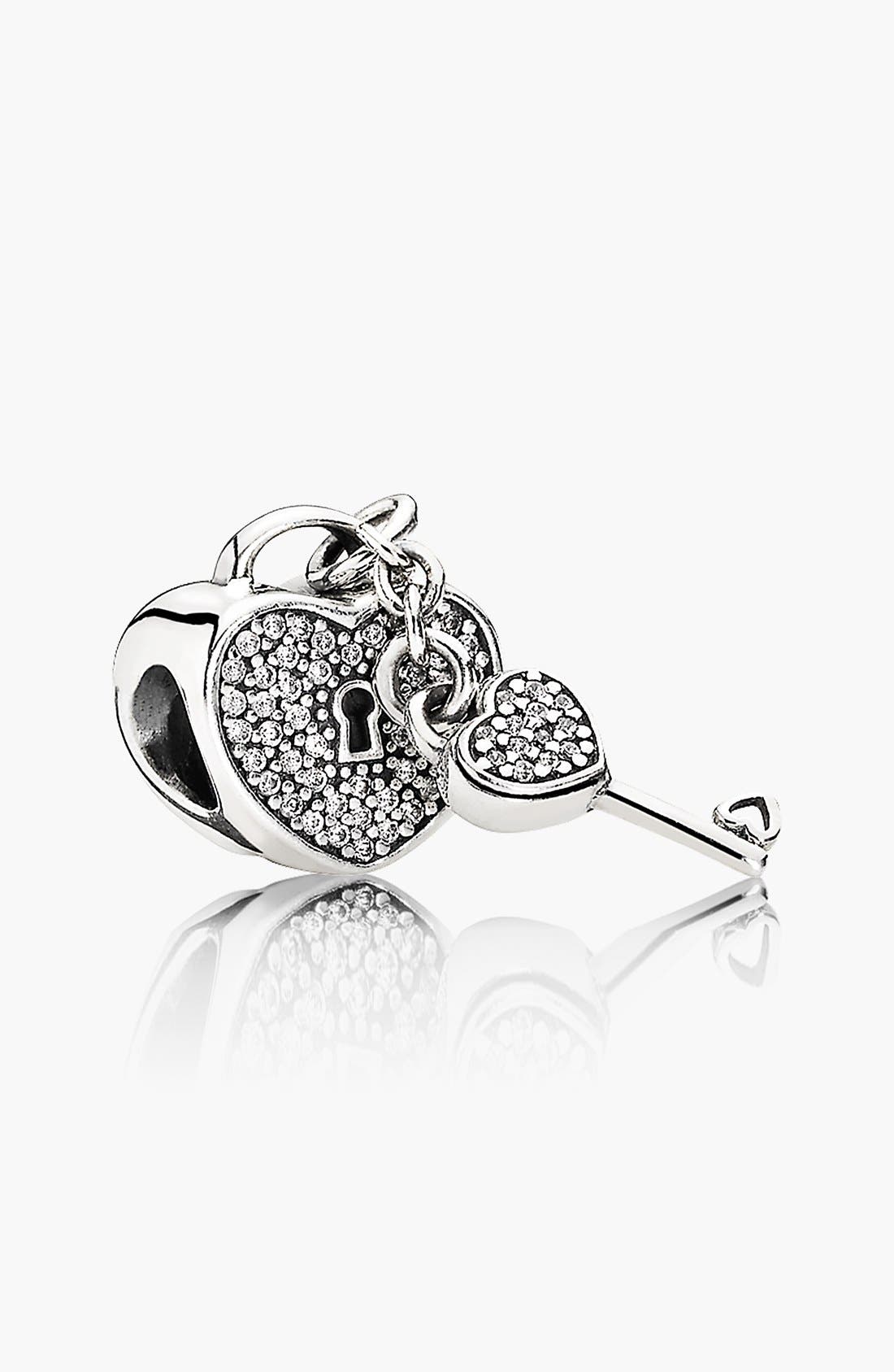 PANDORA 'Lock of Love' Lock & Key Charm Nordstrom