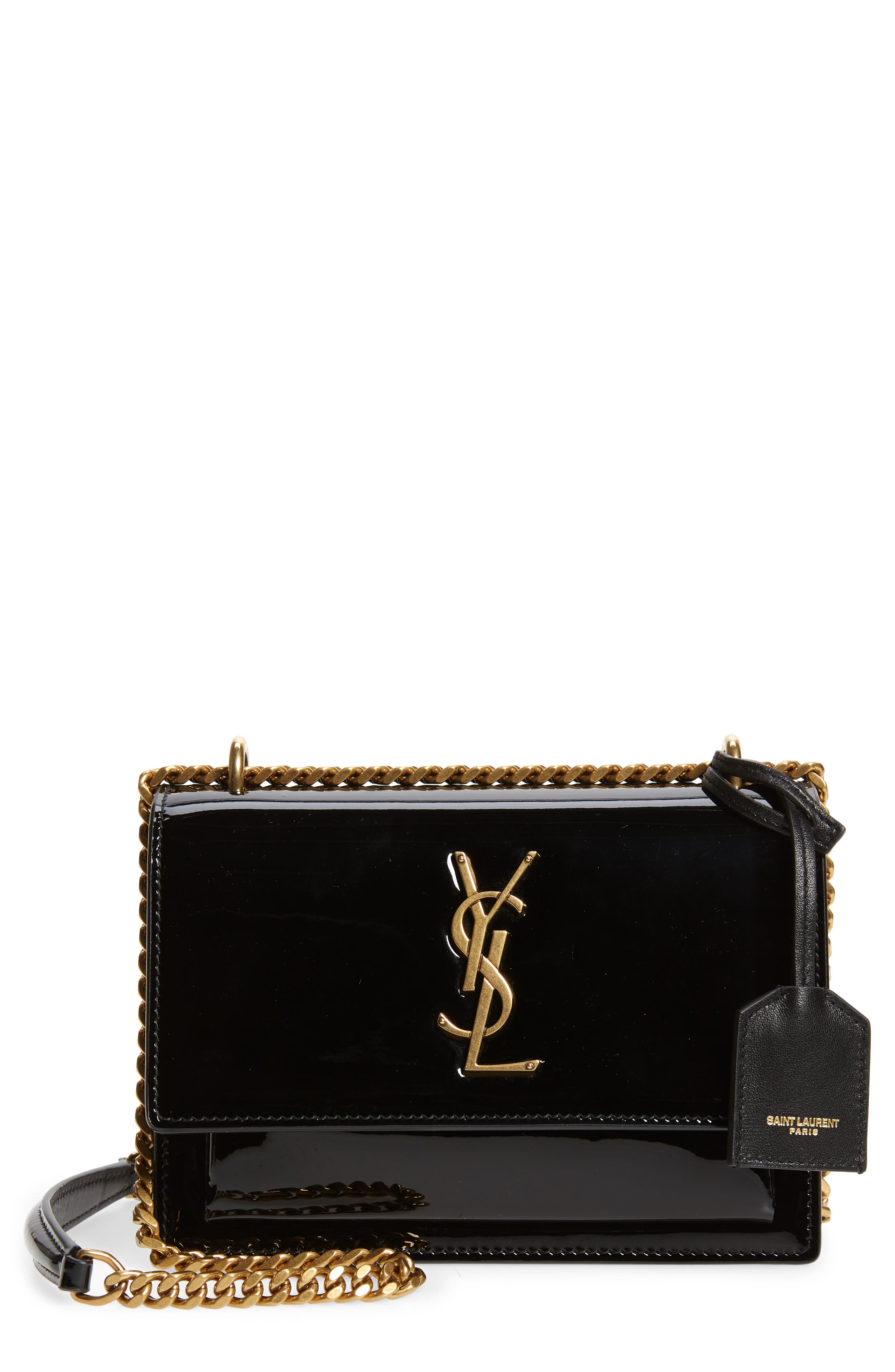 saint laurent tassel chain bag