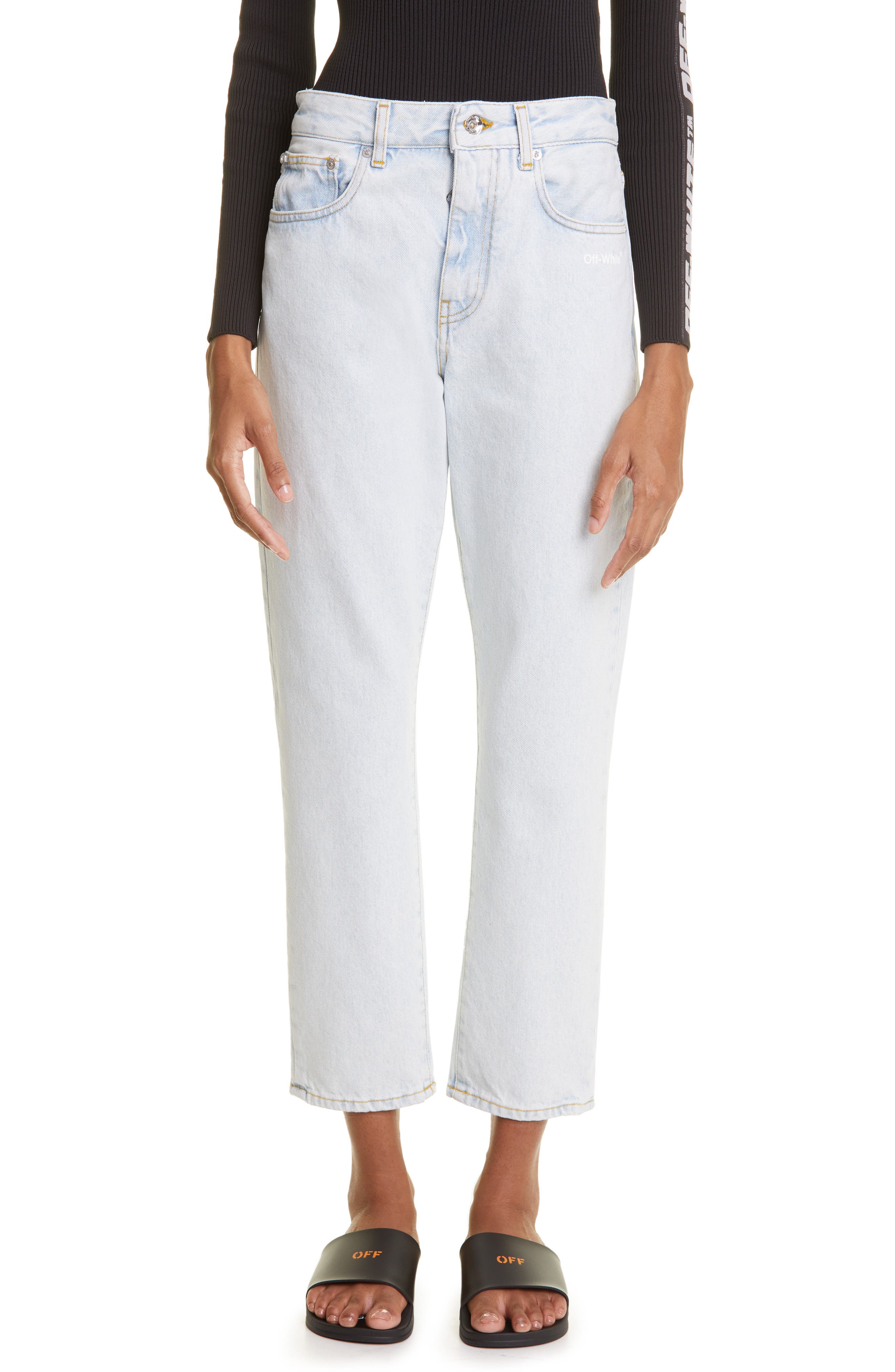 off white women's jeans sale