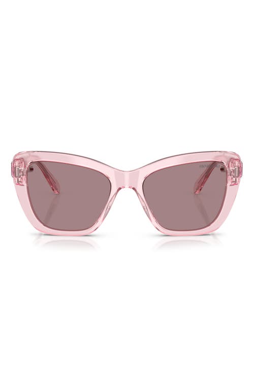 Swarovski Women's Sunglasses Sk6018 In Trans Pink