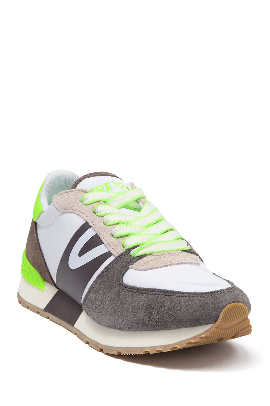 plaid tretorn sneakers