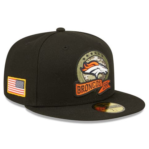 Men's New Era Light Blue Denver Broncos Color Pack Brights 59FIFTY Fitted  Hat