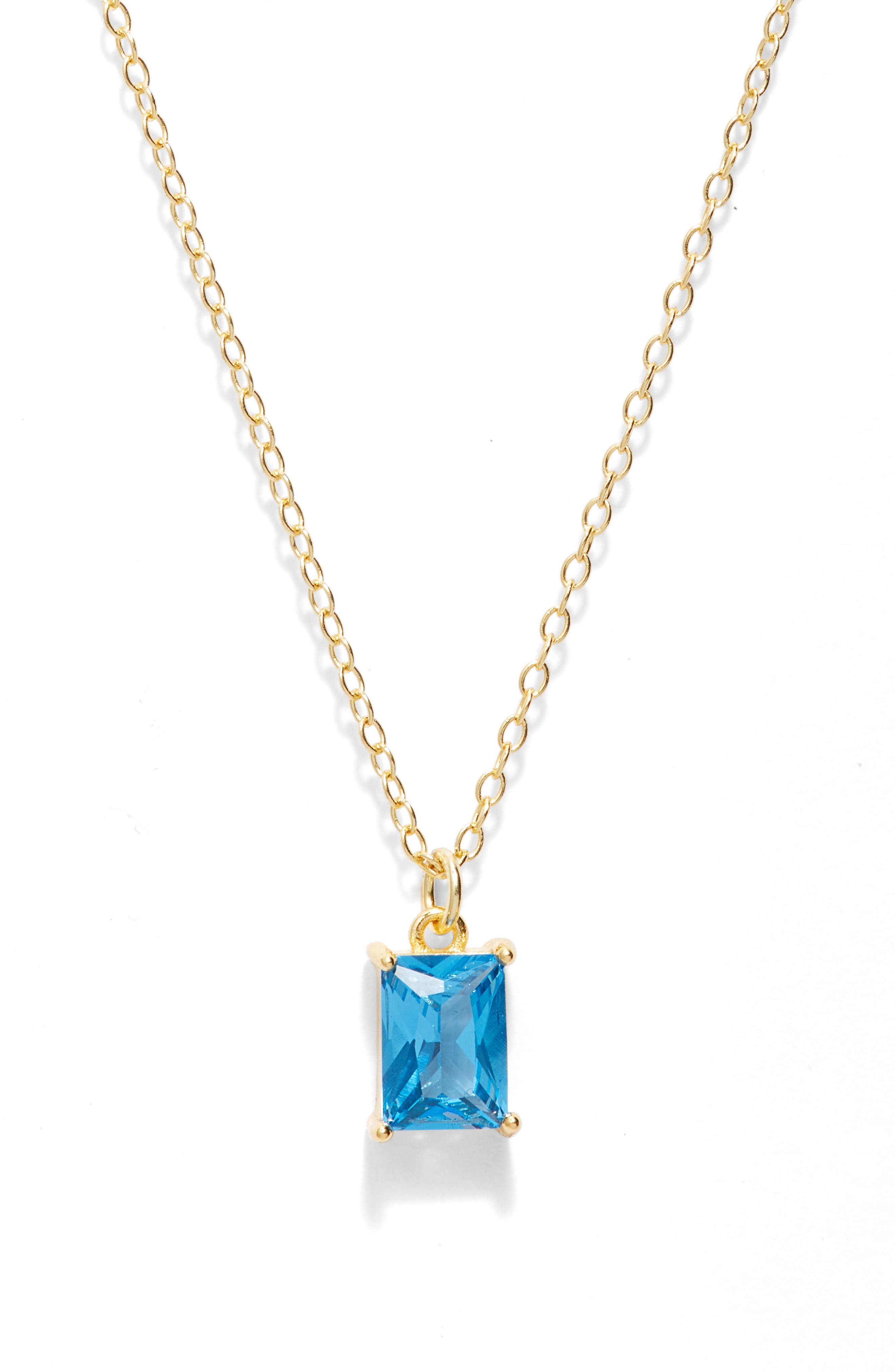 argento birthstone necklace