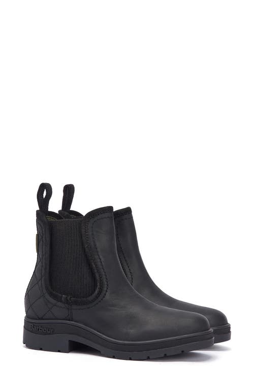 Shop Barbour Birch Waterproof Chelsea Boot In Black